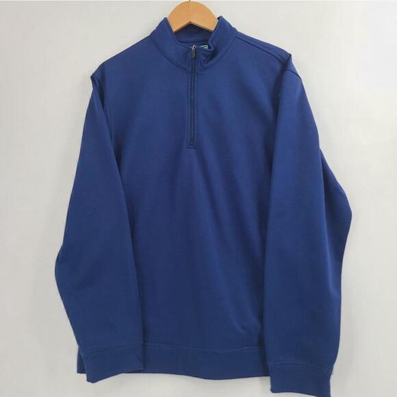 Pro Tour Other - Men's Pro Tour Blue Quarter-Zip Pullover Sweatshirt Size M